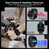 Smart Watch with Alexa Built-in‌, 1.83'' Touchscreen with Call Function, IP68 Waterproof Fitness Tracker, 100+ Sport Modes, Heart Rate & Sleep Monitor, Pedometer, iOS/Android Compatible (Black)