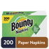 Paper Napkins, White, 200 Count