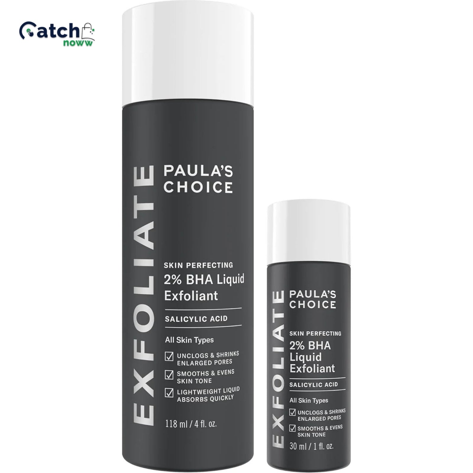 Paula's Choice SKIN PERFECTING 2% BHA Liquid Salicylic Acid Exfoliant-Facial Exfoliant for Enlarged Pores, Wrinkles & Fine Lines and Suitable for Blackhead-Prone Skin