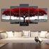 5Pcs Canvas Print Paintings Landscape Pictures Wall Art Modern Living Room Decor