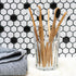 Bamboo Toothbrush Set 5-Pack - Bamboo Toothbrushes with Medium Bristles for Adults - Eco-Friendly, Biodegradable, Natural Wooden Toothbrushes