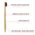Bamboo Toothbrush Set 4-Pack - Bamboo Toothbrushes with Soft Bristles for Adults - Eco-Friendly, Biodegradable, Natural Wooden Toothbrushes